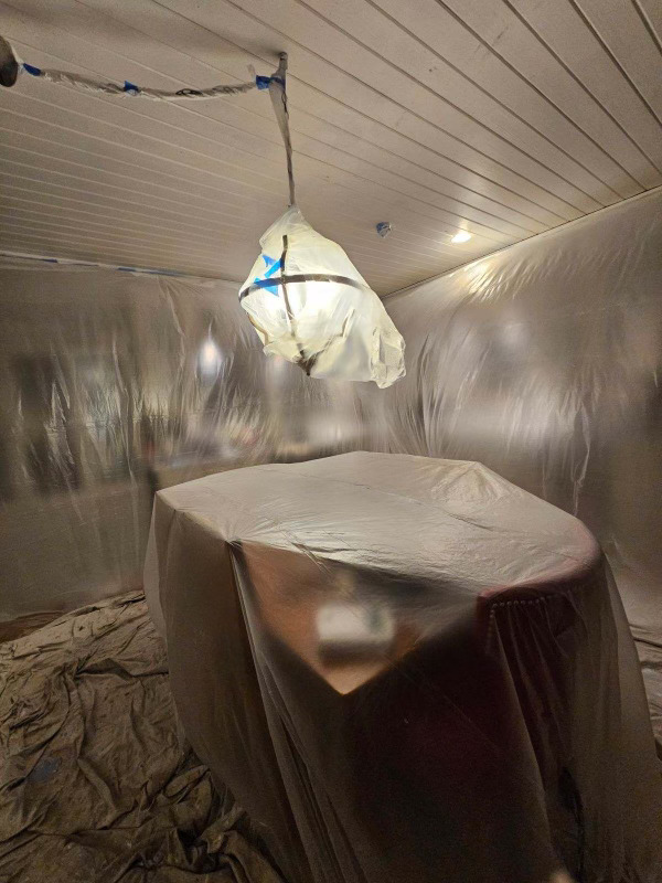 Elite Brushworks painting the interior of a house in Madison Alabama